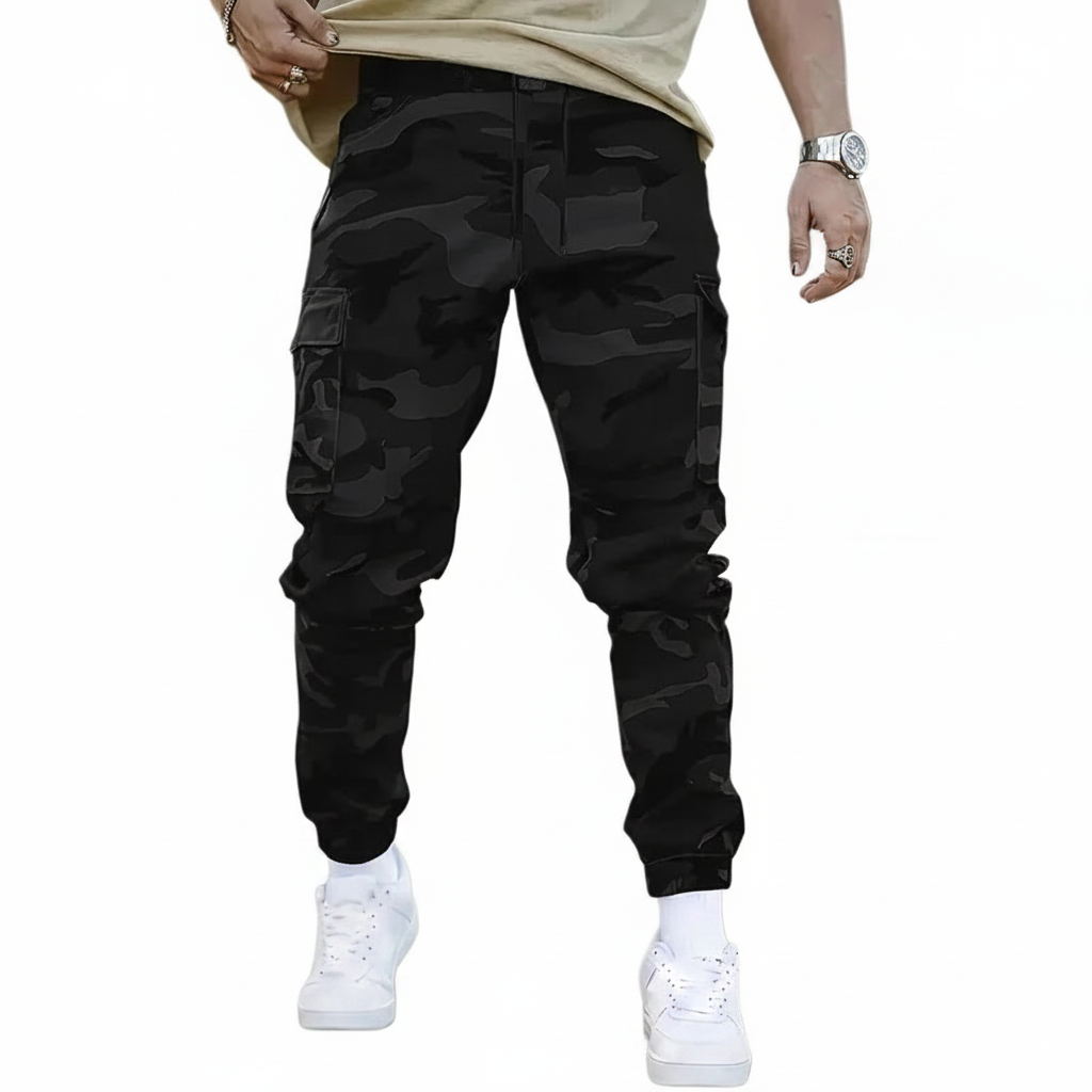 Camouflage work pants
