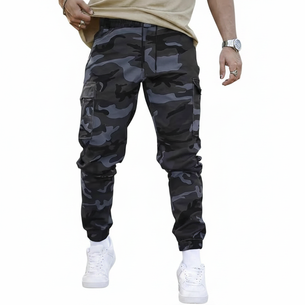 Camouflage work pants